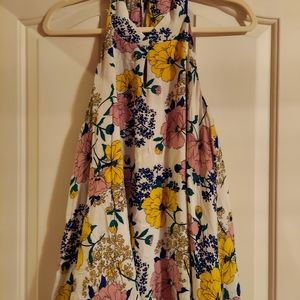 Q&A Floral Halter Top